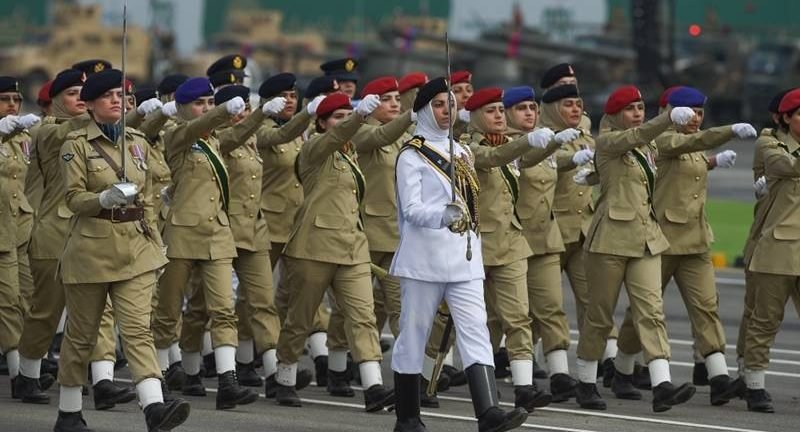 Army Lady cadets